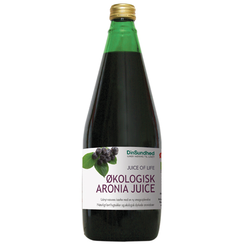 Image of Aronia saft u. tilsat sukker Ø (700ml)