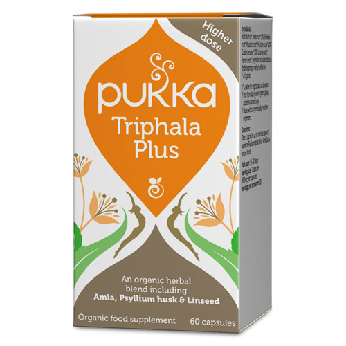 Image of Triphala plus kapsler Ø Pukka (60 kap)