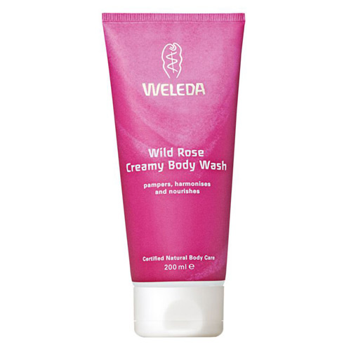 Image of Creamy Body Wash Wild Rose Weleda (200 ml)