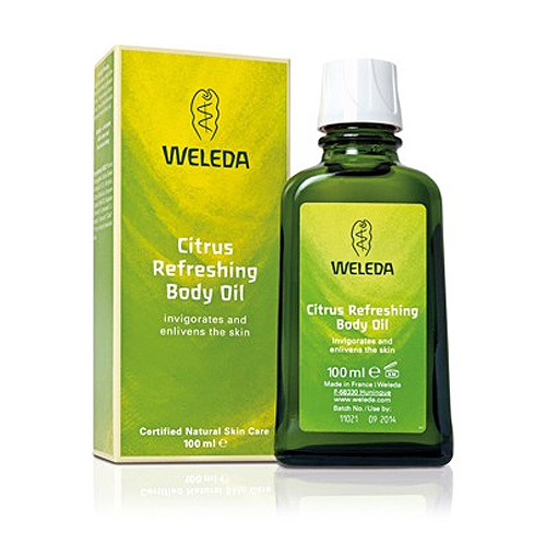 Image of Body Oil refreshing citrus Weleda (100 ml)