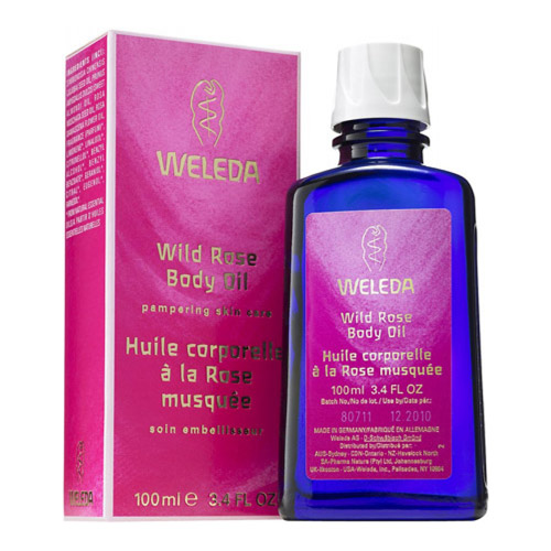 Image of Body Oil Wild Rose Weleda (100ml)