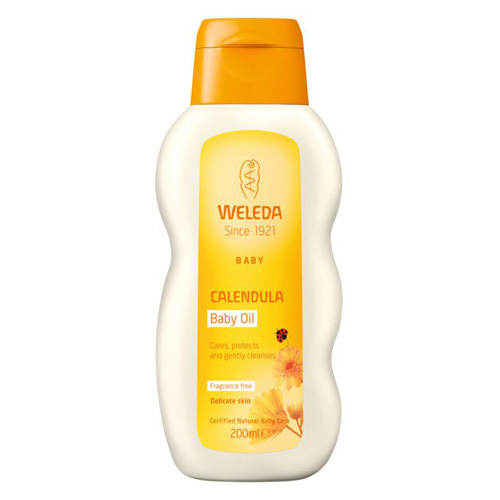 Image of Calendula Baby Oil Mamma & Baby Weleda (200 ml)