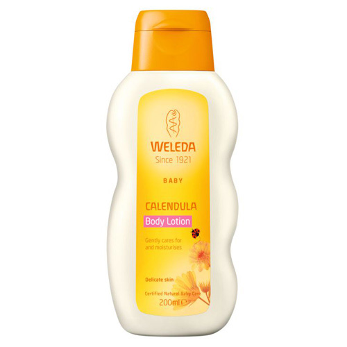 Image of Calendula Body Lotion Mamma & Baby Weleda (200 ml)