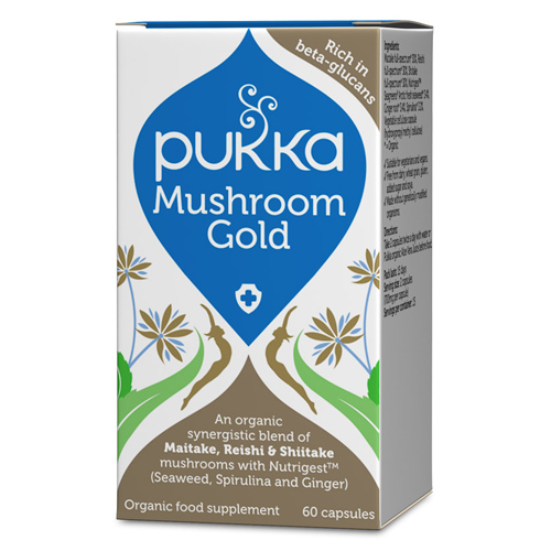 Image of Mushroom gold Ø Pukka (60 kap)