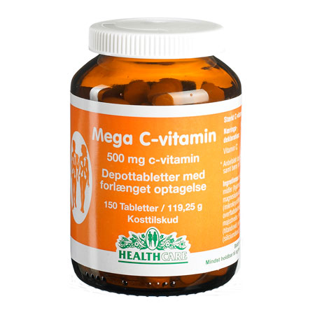 Image of Mega C 500 mg Health Care (150tab)