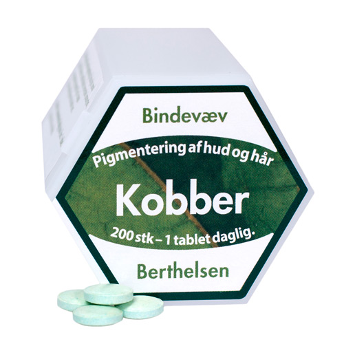 Image of Kobber 2 mg Berthelsen (200tab)