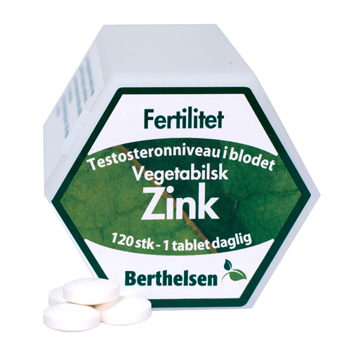 Image of Zink 20 mg Berthelsen (120tab)