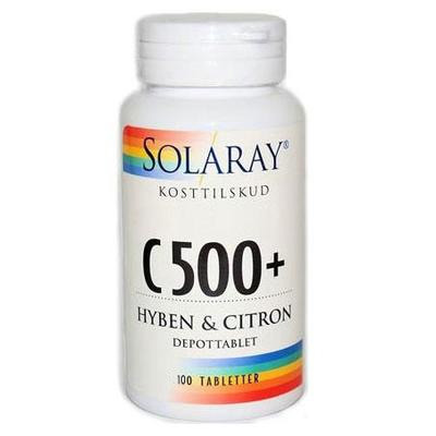 Image of C-vitamin C500 hyben, citron (100tab)