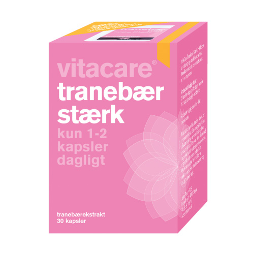 Image of Tranebær stærk VitaCare (30kap)