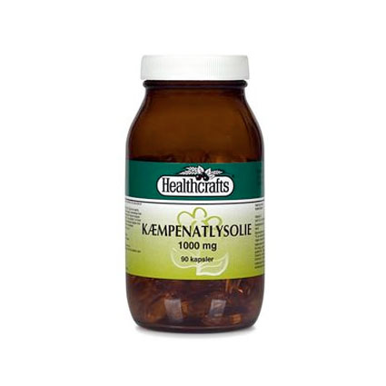 Image of Kæmpenatlysolie 1000 mg (90kap)