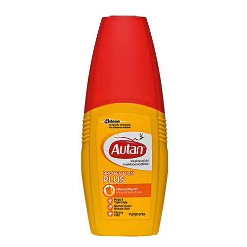 Image of Autan Active afskrækning i pumpe spray (100 ml)