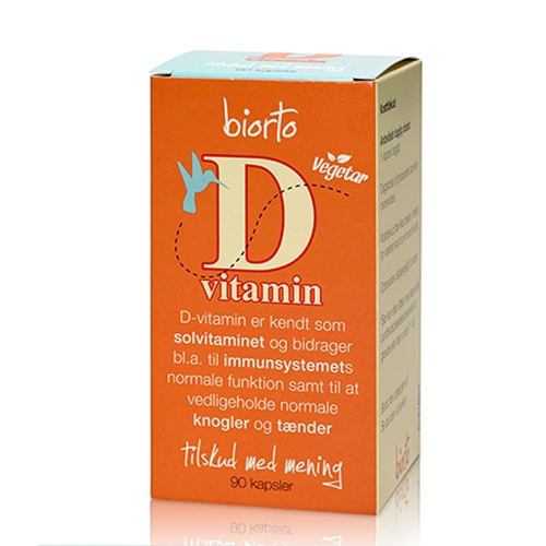 Image of Biorto D-Vitamin (90 kapsler)