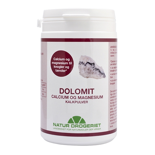 Image of Natur Drogeriet Dolomit Pulver Spisebrug (250 gr)