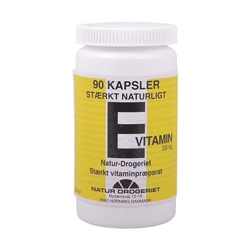 Image of E-vitamin naturlig 335 mg (90kap)