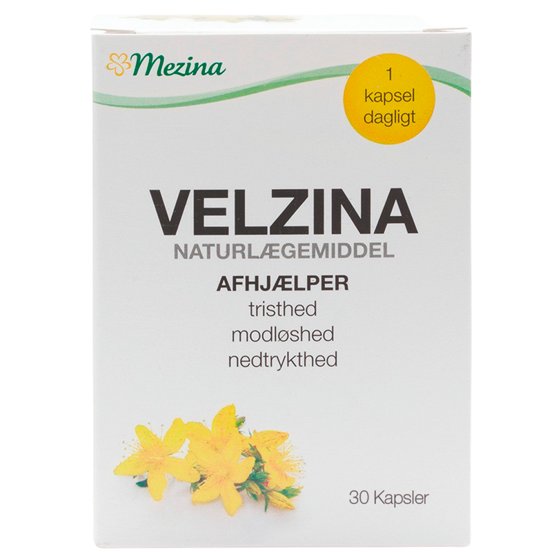 Billede af Velzina hypericum 231-333 mg (30kap)