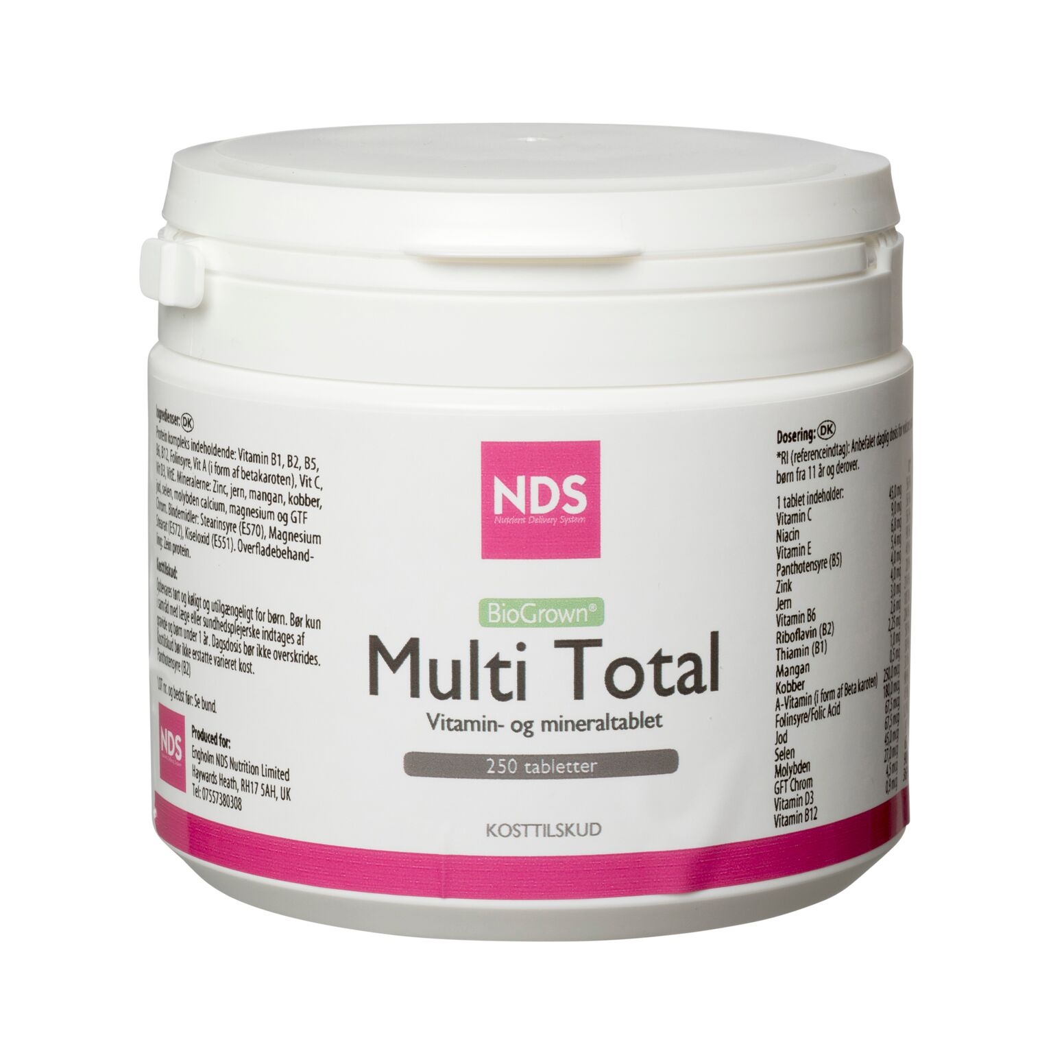 Image of NDS Multi Total - multivit (250tab)