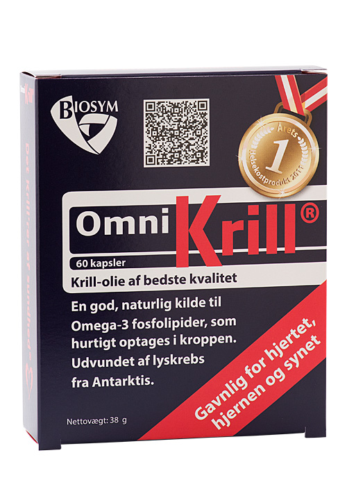 Image of Biosym OmniKrill 500 mg (60 kapsler)