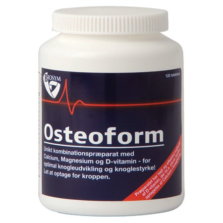 Image of Biosym Osteoform 20 mcg D-vitamin (120 tabletter)