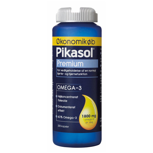 Image of Pikasol Premium Omega 3 (200kap)