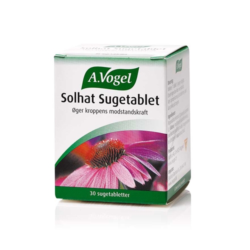 Image of A. Vogel Solhat (30 sugetabletter)